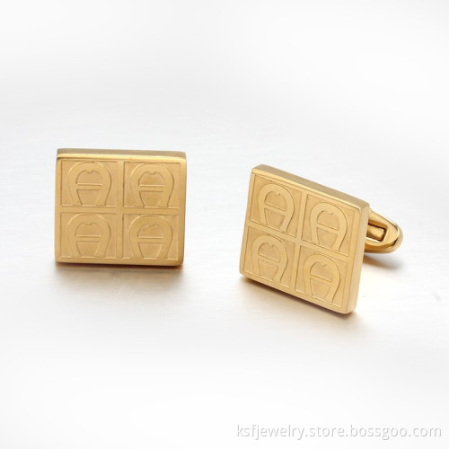 KSF Latest gold cufflink fashion cufflinks for men cufflink jewelry 2016